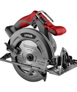 Sierra circular inalámbrica Urrea con capacidad de disco de 7-1/4 in, voltaje de carga 120 V, voltaje de batería 20 V, de 1 HP, velocidad máxima 4500 rpm, eje de cuchilla de 5/8 in. Urrea