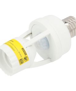 Sensor de movimiento con porta lampara, 3m