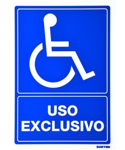 Señal  inDiscapacitados in Surtek