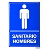 Señal  inSanitario hombres in Surtek
