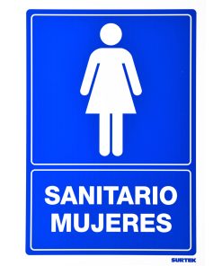 Señal  inSanitario mujeres in Surtek