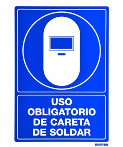 Señal  inCareta de soldar in Surtek