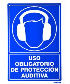 Señal  inProtección auditiva in Surtek