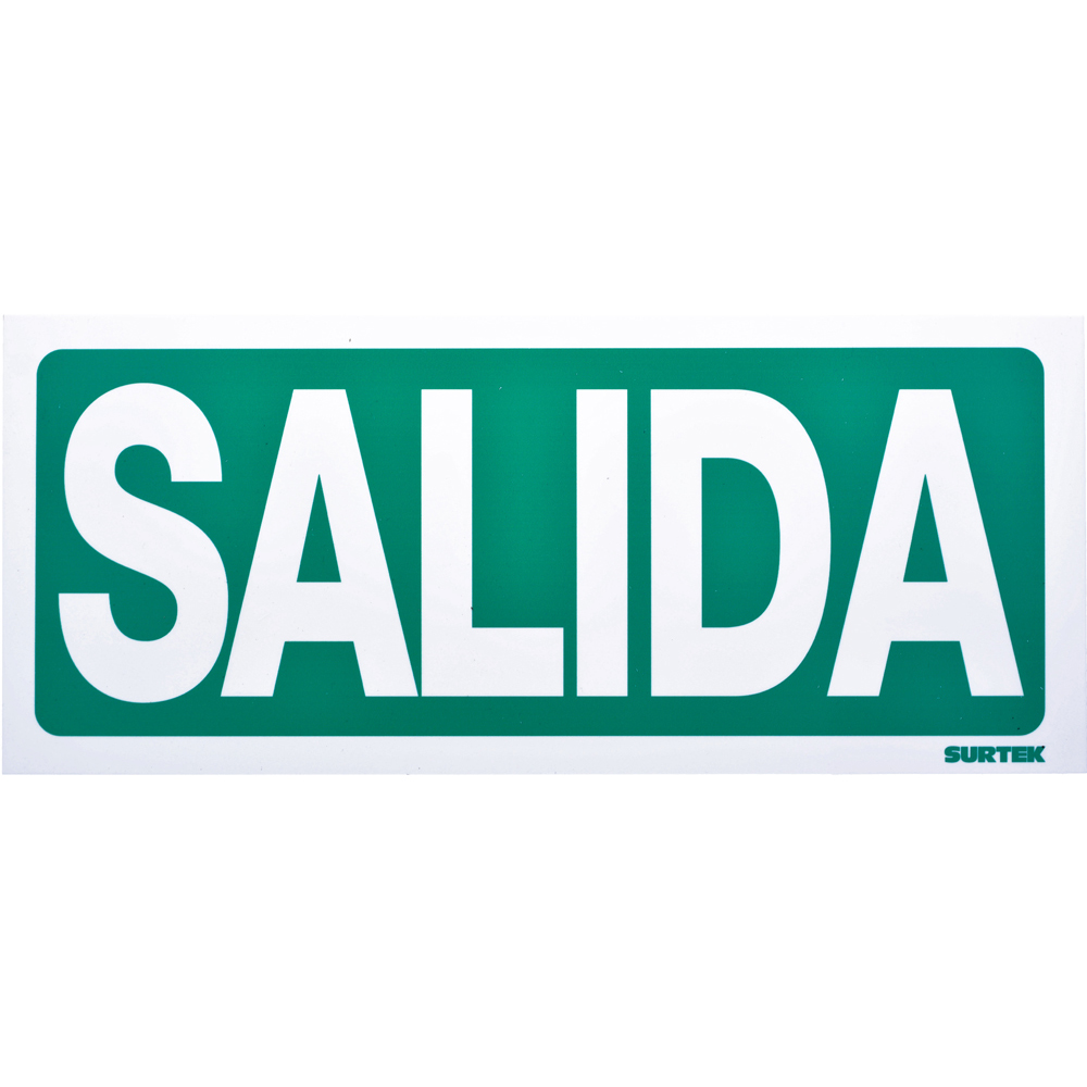 Señal inSalida in Surtek