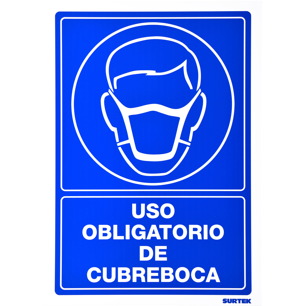 Señal inCubreboca in Surtek