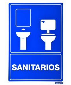 Señal  inSanitarios in Surtek
