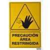 Señal  inÁrea restringida in Surtek