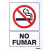 Señal  inNo fumar in Surtek