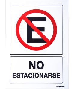 Señal  inNo estacionarse in Surtek