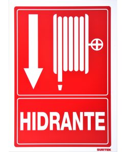 Señal  inHidrante in Surtek