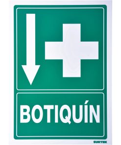 Señal  inBotiquín in Surtek
