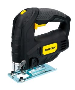 Sierra caladora pendular, potencia 600 W, tiempo de operación 20 min/ 5min, consumo energético 0.42 kWh, Vel 800- 3000 rpm   Surtek