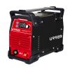 Soldadora inverter preseteo automático, bi-voltaje 110/ 220 V, frecuencia 60 Hz, corriente 20-130 A/ 20 - 200 A, electrodos E6013 y E7018. Urrea