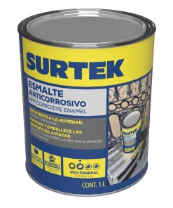 Esmalte anticorrosivo blanco 1lt Surtek