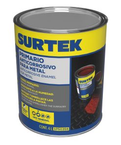 Esmalte primario anticorrosivo rojo óxido 4lt Surtek