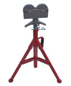 Soporte para tubo con cabezal de rodillo ajustable de 32 in a 55 in