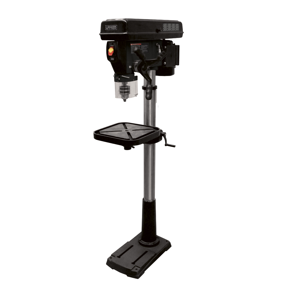 Taladro de columna 16 vel, capacidad 1 in, 1 HP, 120 V Urrea