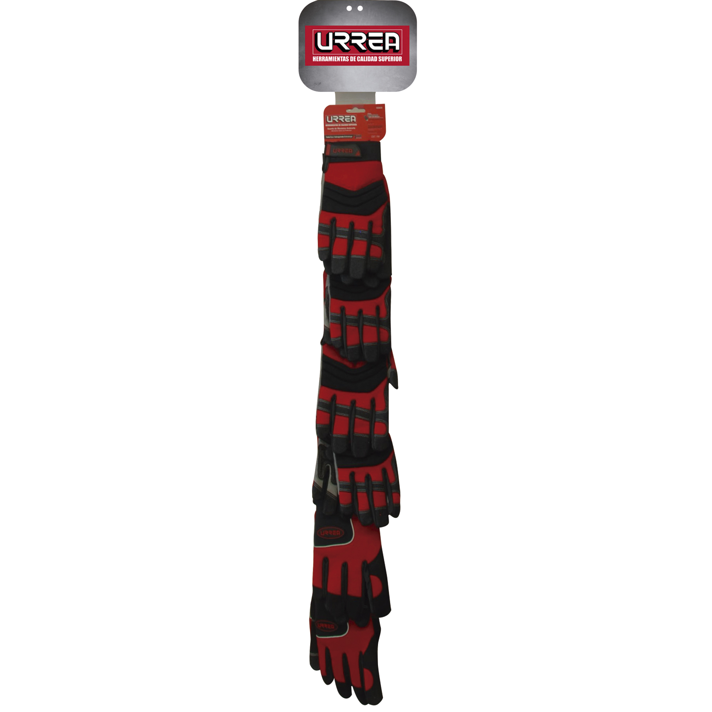 Tira de impulso con guantes co n protección al corte, 13 piez as