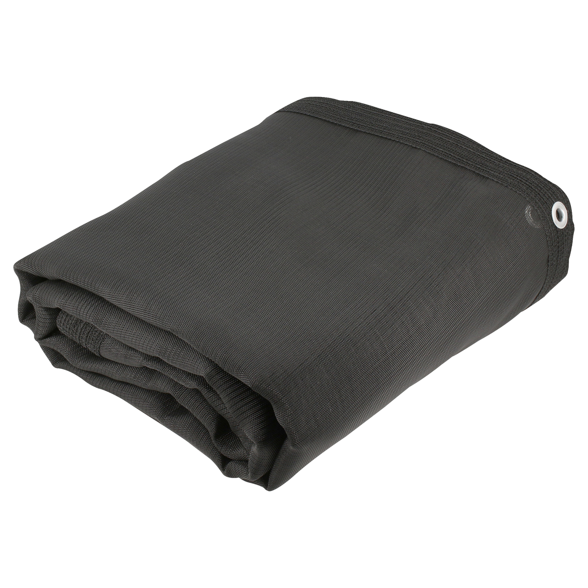 Toldo de malla sombra color ne gro 3 m x 3.60 m