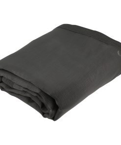 Toldo de malla sombra color ne gro 5 m x 3.60 m