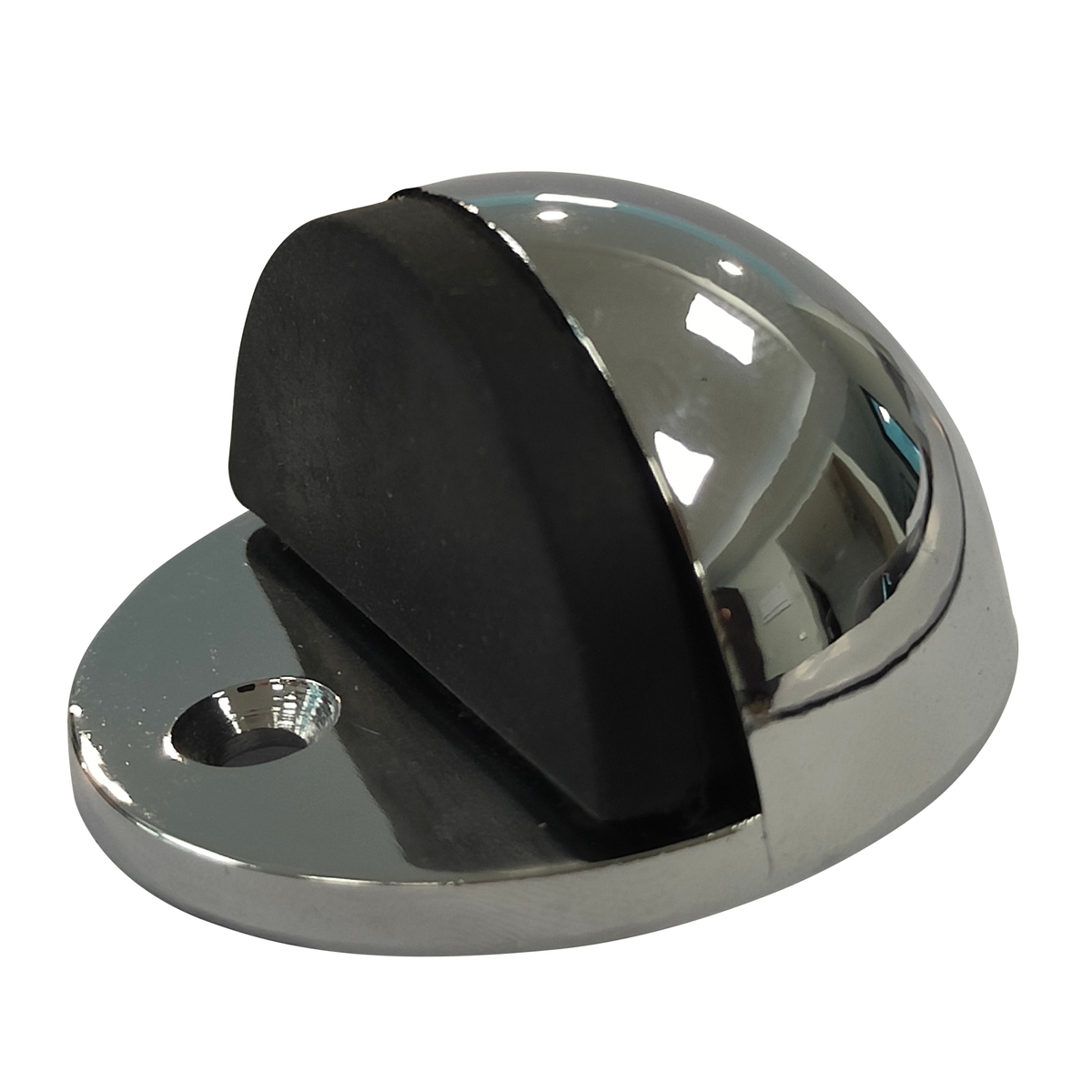 Tope tipo catarina para puerta níquel satinado