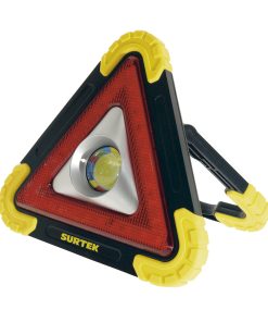 Triangulo reflector LED solar 10 in Surtek