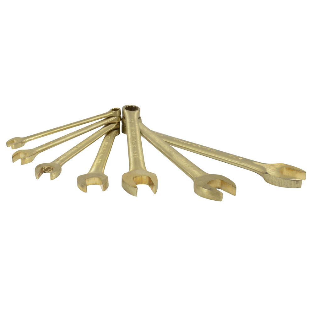 Juego 7 llave combinado antichisp pg Urrea