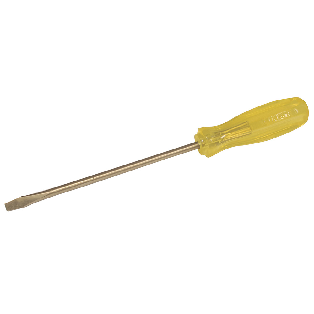 Destornillador antichispa barra redon pta plana 1/4x6 in Urrea