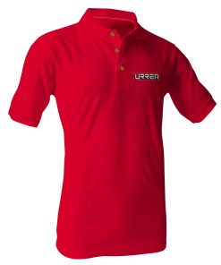 Playera tipo Polo Urrea roja talla M Urrea