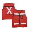 Chaleco rojo talla mediana Urrea