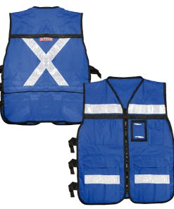 Chaleco azul talla extra grande Urrea