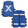 Chaleco azul talla extra extra grande Urrea