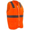 Chaleco de tela naranja AV M Urrea