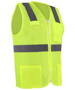 Chaleco de tela amarillo AV EG Urrea