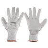 Guantes anti-corte con recubri miento de poliuretano M