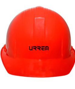 Casco de seguridad con ajuste de matraca rojo Urrea
