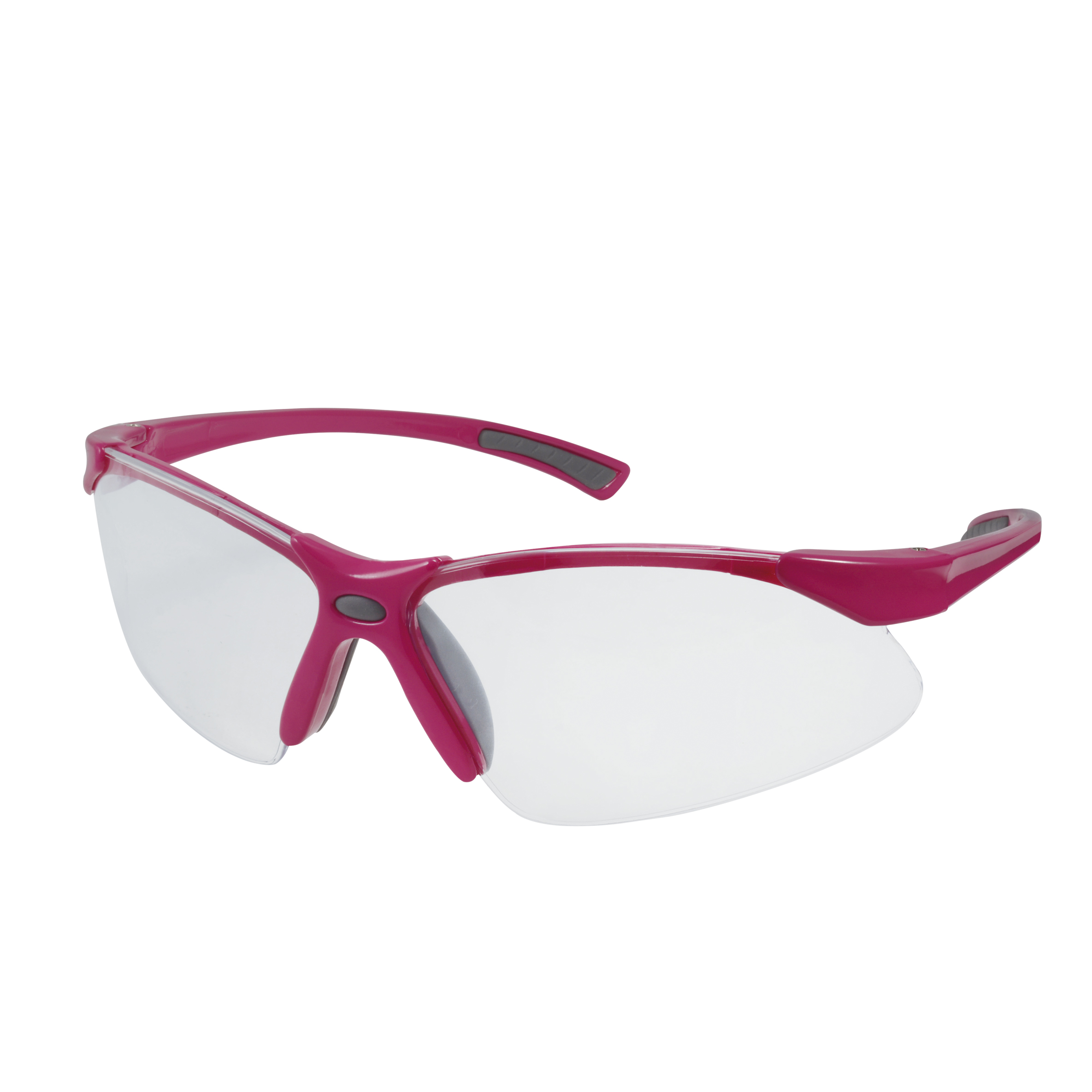 Urrea Lentes de seguridad para mujer marco rosa mica transparente
