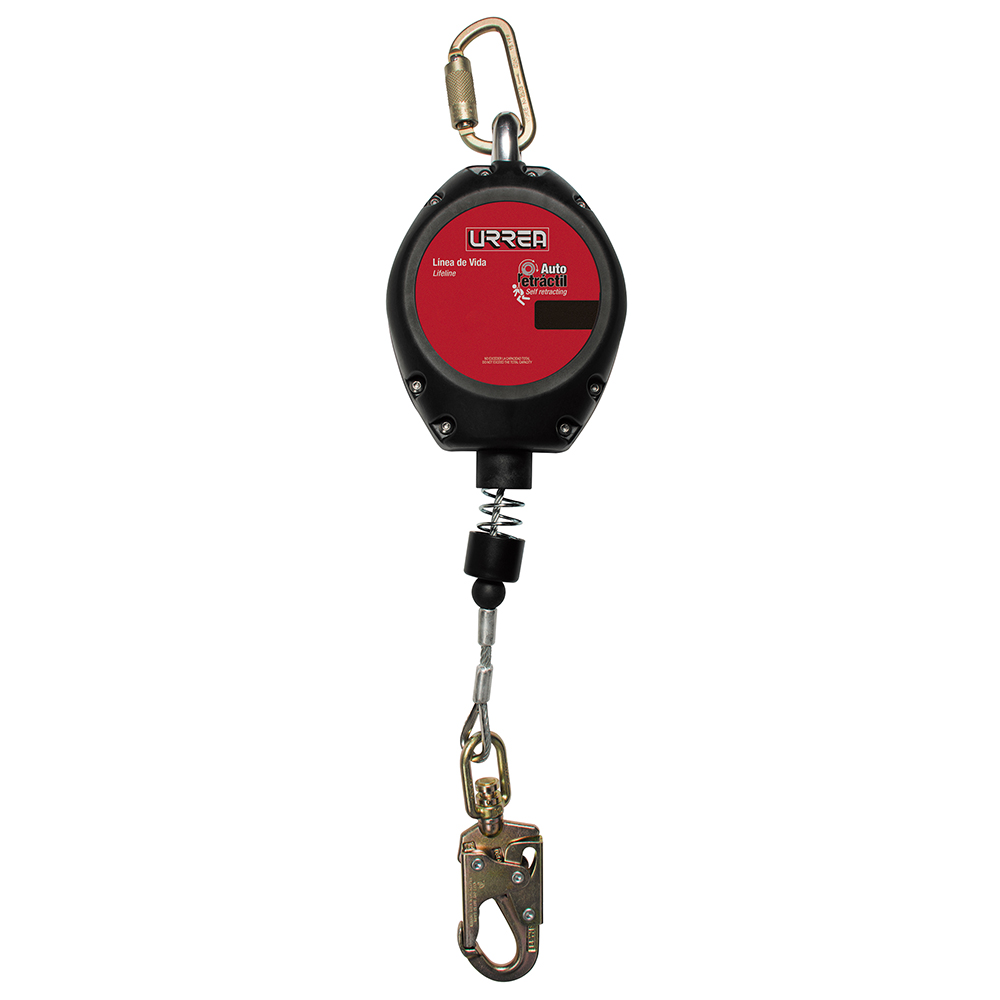 Linea vida auto retractil 20ft Urrea