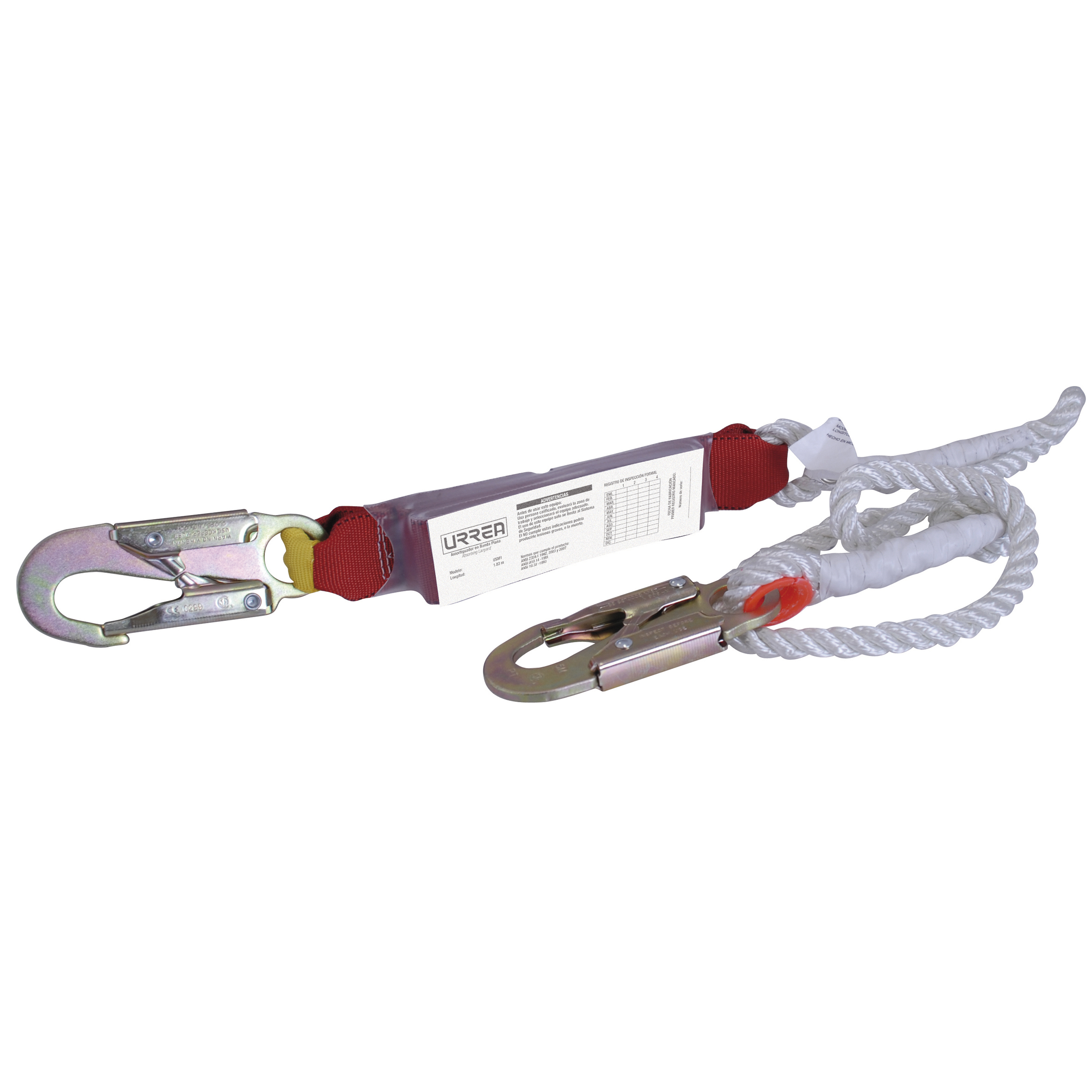 Cable de seguridad tipo cuerda nylon Urrea