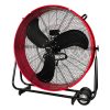 Ventilador de tambor industria l 3 velocidades, 30 in
