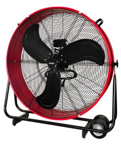 Ventilador de tambor industria l 3 velocidades, 30 in