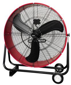 Ventilador de tambor industria l 3 velocidades, 36 in