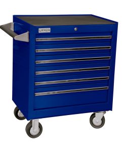 Gabinete uso extra pesado 6 gavetas 27 in color azul Urrea