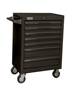 Gabinete uso extra pesado 7 gavetas 27 in color negro Urrea