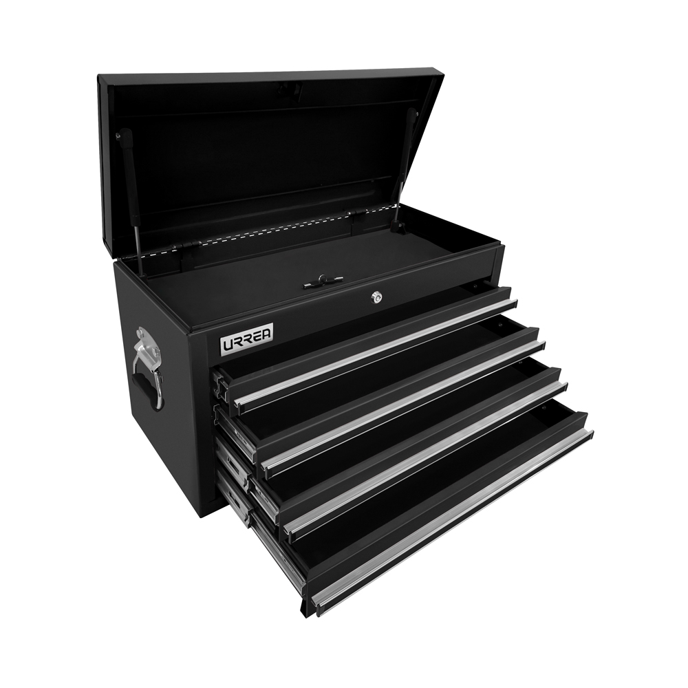 Gabinete superior uso extra pesado 4 gavetas 27 in negro Urrea