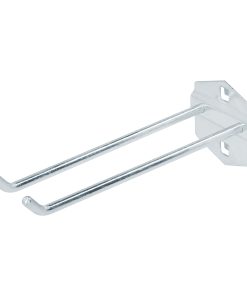 Gancho largo doble para gabine te modular serie X